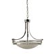 Salerno 3 Light Pendant Small Chrome - SALERNO-PDT D408 CH