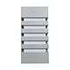 Sbarra 1 Light Wall Light Silver - SBARRA- SIL