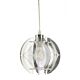 Space 1 Light Pendant Small Chrome - SPACE-1P S