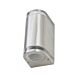 Tunnel 10W Up/Down LED Wall Pillar Light Aluminium - TUNNEL-2-P/ALU