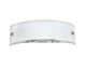 Italian R7s Vanity Wall Light Small Chrome / Frost - VA 1002