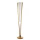 Vicenza 3 Light Floor Lamp Wooden / White - VICENZA-F/L