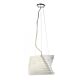 Zeta 1 Light Pendant White - ZETA-1L-WHT