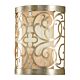 Arabesque Wall Sconce Silver Leaf Patina - FE/ARABESQUE1