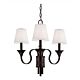 Arbor Creek 3 Light Chandelier Arbor Bronze / Weathered Brass - FE/ARBOR CREEK3