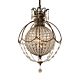 Bellini 3 Light Chandelier Oxidised Bronze & British Bronze - FE/BELLINI3