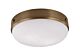 Cadence Flush Mount Dark Antique Brass / Matt Black - FE/CADENCE/F DAB