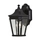 Cotswold Lane Small Wall Lantern Black - FE/COTSLN2/S BK