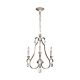 Dewitt 3 Light Chandelier Sunrise Silver - FE/DEWITT3