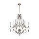 Dewitt 9 Light Chandelier Sunrise Silver - FE/DEWITT9