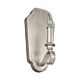 Dewitt 1 Light Wall Light Sunrise Silver - FE/DEWITT1