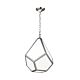 Diamond Medium Pendant Polished Nickel - FE/DIAMOND/P/M