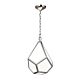 Diamond Small Pendant Polished Nickel - FE/DIAMOND/P/S