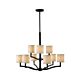 Stelle 9 Light Chandelier Oil Rubbed Bronze - U/FE/F2520/6+3ORB