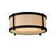 Stelle 2 Light Flush Mount Ceiling Light Oil Rubbed Bronze - U/FE/FM335ORB