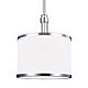 Prospect Park 1 Light Mini Pendant Satin Nickel / Chrome - U/P1417SN/CH