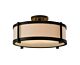 Stelle 2 Light Semi Flush Mount Ceiling Light Oil Rubbed Bronze - U/FE/SF272ORB