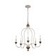 Hartsville 5 Light Chandelier Light Chalk Washed / Beachwood - FE/HARTSVILLE5