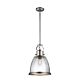 Hobson Large Pendant Satin Nickel - FE/HOBSON/P/L SN