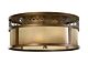 Justine Flush Mount Astral Bronze - FE/JUSTINE/F