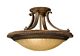 Kelham Hall Semi Flush Firenze Gold/British Bronze - FE/KELHAMHALL/SF