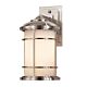 Lighthouse Medium Wall Lantern Brushed Steel - FE/LIGHTHOUSE2/M