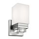 Maddison 3.5W LED Bathroom Wall Light Satin Nickel / Warm White - FE/MADDISON1BATH