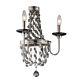 Malia 2 Light Wall Light Polished Nickel - FE/MALIA2