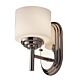 Malibu 1 Light Wall Light Polished Chrome - FE/MALIBU1 BATH