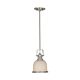 Parker Place Mini Pendant Brushed Steel - FE/PARKER/P/S BS