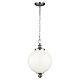 Parkman Large Pendant Brushed Steel - FE/PARKMAN/PL BS