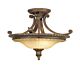 Stirling Castle Semi Flush British Bronze - FE/STIRLINGCASSF