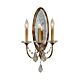 Valentina 3 Light Wall Light Oxidized Bronze - FE/VALENTINA/W3