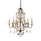 Valentina 6 Light Chandelier Oxidized Bronze - FE/VALENTINA6