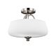 Vintner 3 Light Semi Flush Satin Nickel - FE/VINTNER/SF