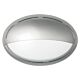 Jack Horizontal Eyelid E27 IP65 Oval Bunker Silver - GJ2241 + GJ2265-SI