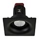 Lyra 13W Square Tilt Recessed Triac Dimmable LED Downlight Black / Quinto - HCP-81220813