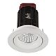 Lyra 9W Round Tilt Recessed Triac Dimmable LED Downlight White / Quinto - HCP-81320209