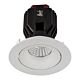 Lyra 17W Round Tilt Recessed Triac Dimmable LED Downlight White / Quinto - HCP-81320517