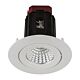 Lyra 13W Round Tilt Recessed Triac Dimmable LED Downlight White / Quinto - HCP-81320613