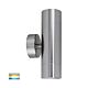 Maxi Tivah 24W 240V Up & Down Wall Pillar Light 316 Stainless Steel / Tri-Colour - HV1008T