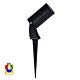 Nova 5W 12V DC LED Spike Light Matt Black / RGBW - HV1462RGBW-BLK