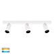 Revo 24W Dimmable LED Spotlight Bar White / Tri-Colour - HV4002T-3-WHT