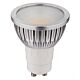 High Output 5W 240V Dimmable GU10 COB LED Globe / Neutral White - HV9555C-4K