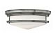 Hadley 3 Light Flush Mount Antique Nickel - HK/HADLEY/F AN