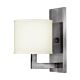 Hampton 1 Light Wall Light Antique Nickel - HK/HAMPTON1