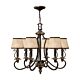 Plymouth 6 Light Chandelier Olde Bronze - HK/PLYMOUTH6