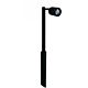 Single Pole Lite 240V Retro Black - SPL/R/BK