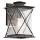 Argyle Medium Outdoor Wall Light Weathered Zinc - KL/ARGYLE2/M