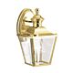 Bay Shore Small Outdoor Wall Light Polished Brass - KL/BAY SHORE2/S